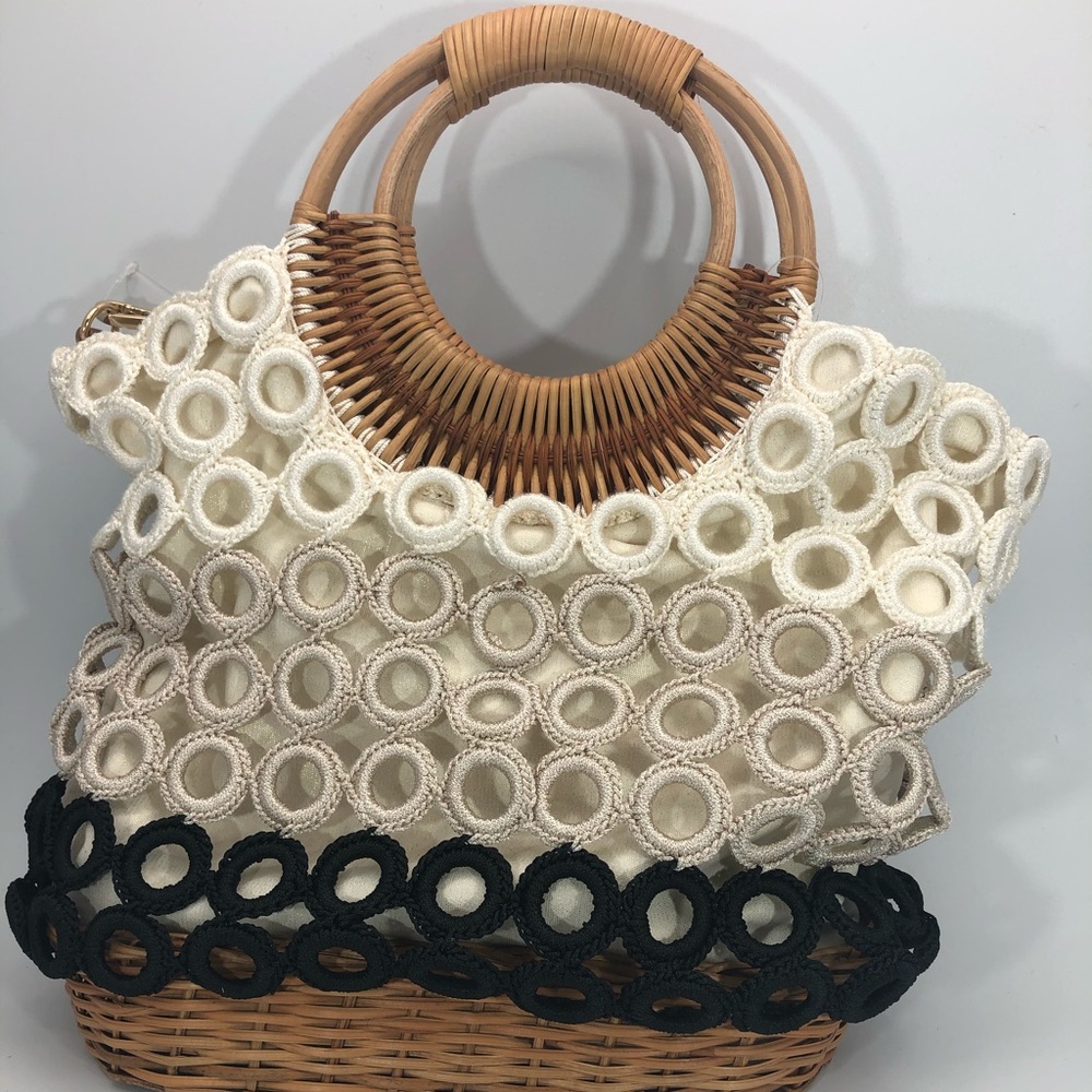 INC Wicker Tote